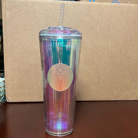 Starbucks | Kitchen | Starbucks Iridescent Unicorn Rainbow Diamond ...